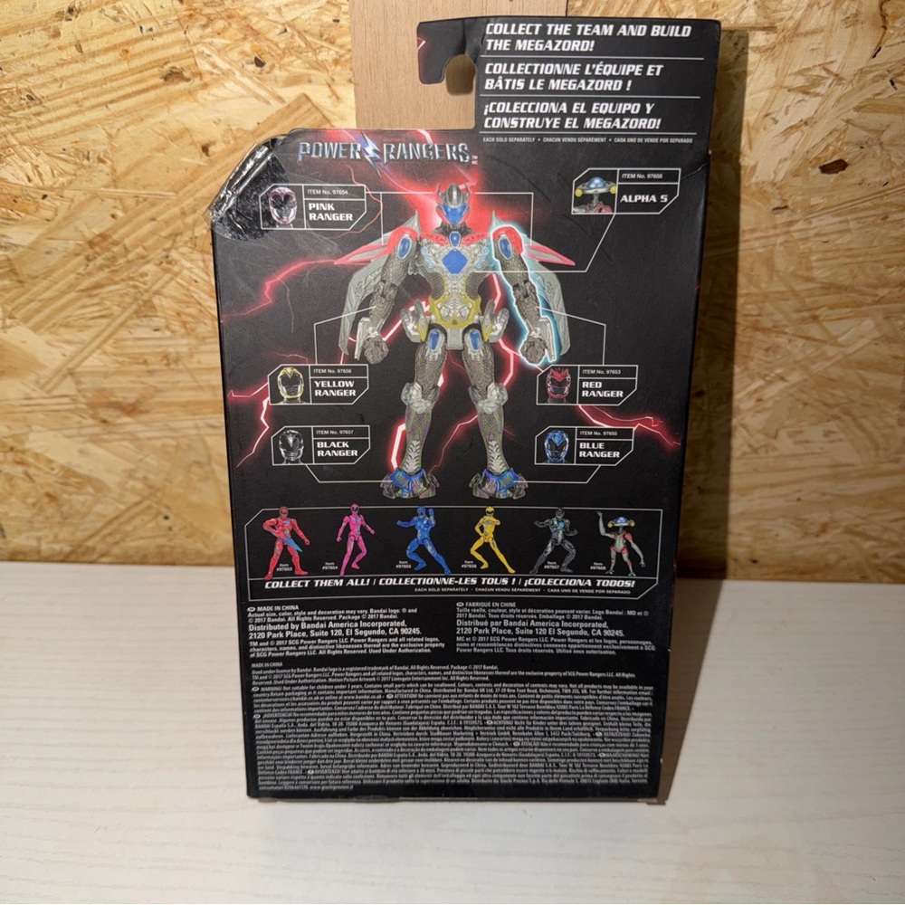 Power Rangers Red Ranger Action Figure by Bandai - Red - Picture 3 of 7